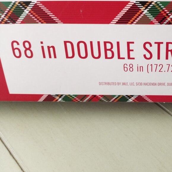 'Hobby Lobby' Double Strand Christmas Garland 68" New in box - Picture 8 of 9